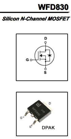 WFD830 datasheet