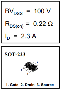 IRLM120A datasheet