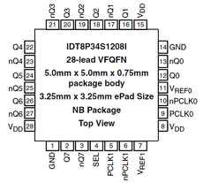 8P34S1208 datasheet