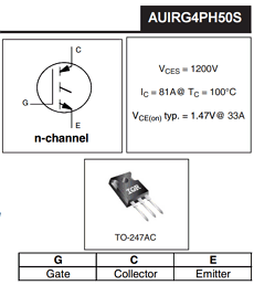 AUIRG4PH50S datasheet