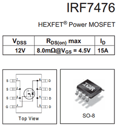 IRF7476 datasheet