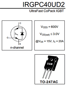IRGPC40UD2 datasheet