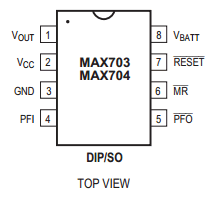 MAX703CSA datasheet
