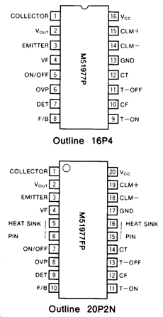 M51977FP datasheet