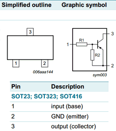 PDTA143E datasheet