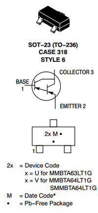 MMBTA63LT1G datasheet