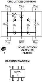 NUF2221W1T2 datasheet