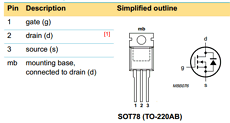 PHP55N03LTA datasheet