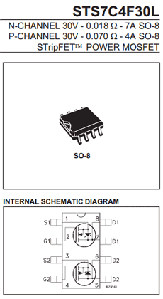 STS7C4F30L datasheet