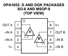OPA1652 datasheet