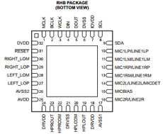 TLV320AIC3104 datasheet