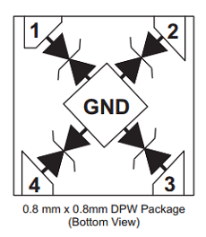 TPD4E101DPWR datasheet