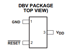 TPS3809K33DBV datasheet