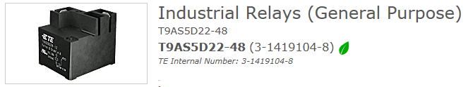 T9AS5D22-48 datasheet